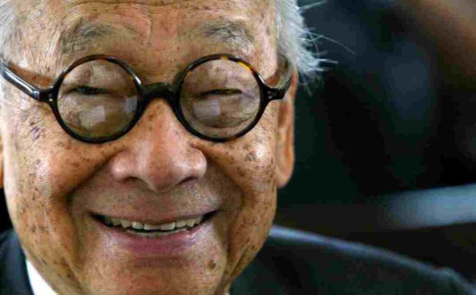 Arsitek I.M. Pei pada tahun 2004