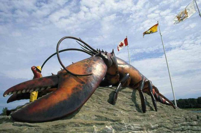 Lobster Terbesar di Dunia, New Brunswick / Walter Bibikow / Photolibrary / Getty Images