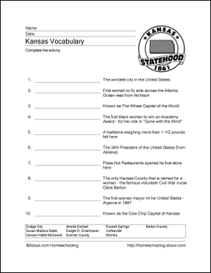 Lembar Kerja Kansas