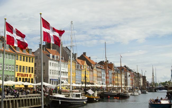 Pelabuhan Nyhavn di Copehagen