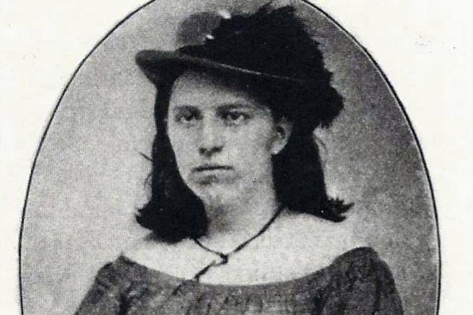 Nancy Hart setelah penangkapannya tahun 1862