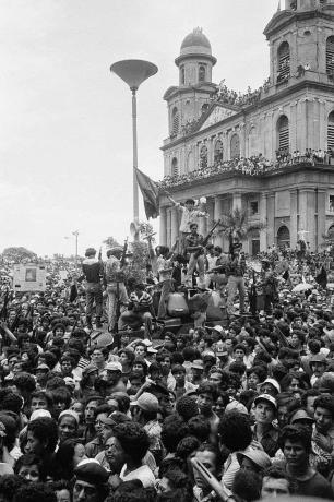 Sandinistas menang di Managua