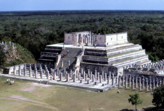 Temple of the Warriors, di Chichén Itza