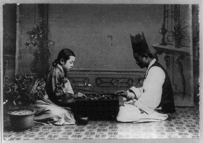 Goban kadang-kadang disebut "catur Korea"