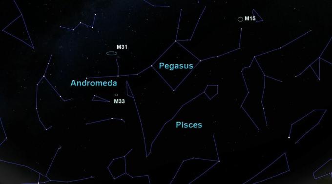 Rasi Andromeda.