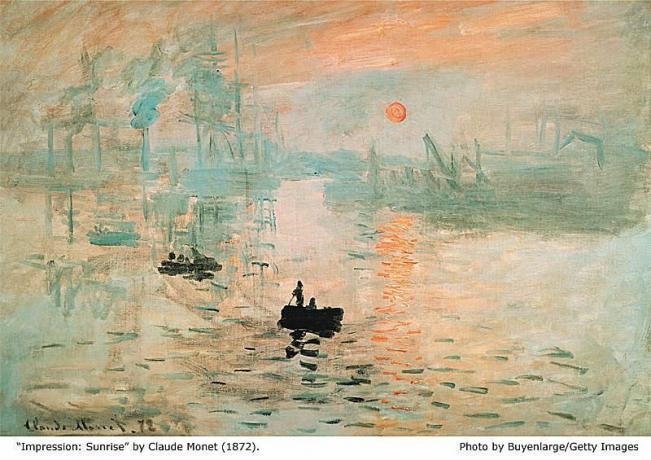 Matahari Terbit - Monet (1872)