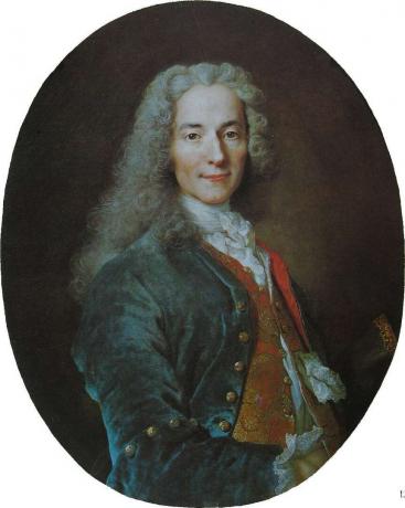 Voltaire, potret