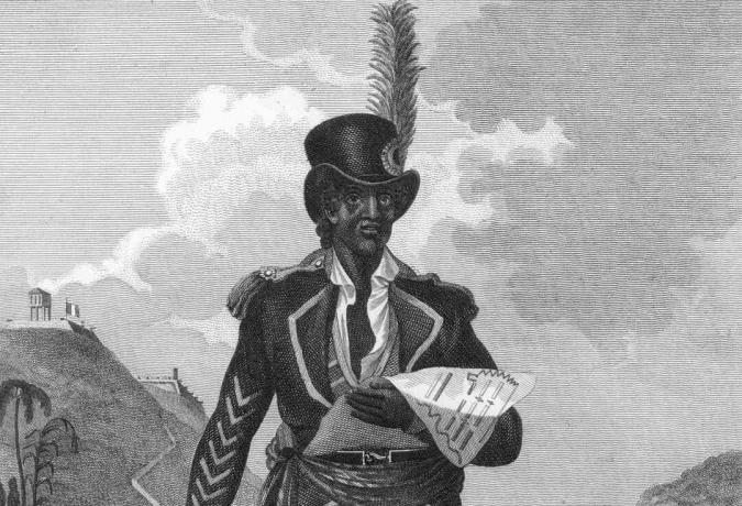 Toussaint L'Ouverture, pemimpin pemberontakan budak di Haiti