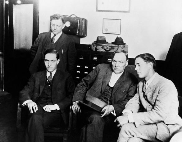 Nathan Leopold, Jr., pengacara Clarence Darrow dan Richard Loeb