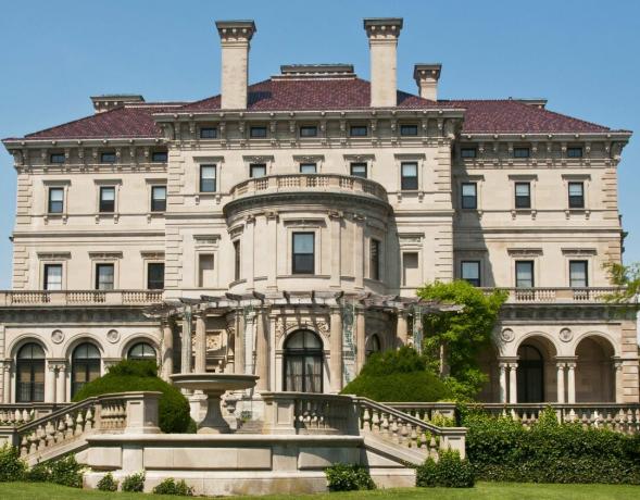 Rumah pemecah di Mansions Drive, Newport, Rhode Island