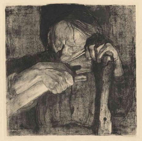 kathe kollwitz memukul sabit