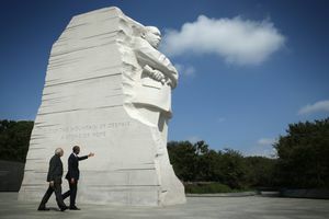 Obama dan Perdana Menteri India di MLK Memorial