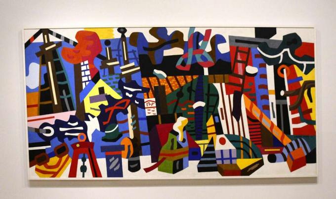 stuart davis swing landscape