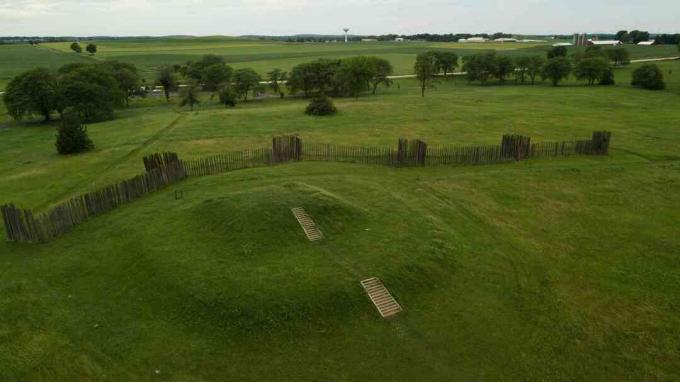 Palisaded Mound Group di Aztalan, Wisconsin