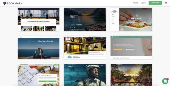 Tangkapan layar dari Bookmark.com.