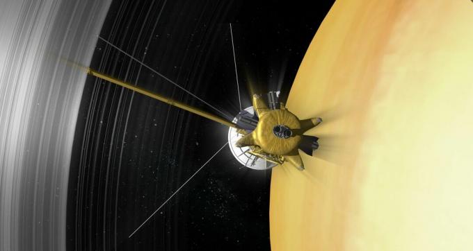 Misi Cassini untuk saturnus