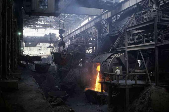 Pabrik peleburan Cananea Copper Mine