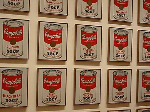 Lukisan Kaleng Sup Andy Warhol