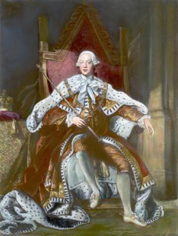 Potret George III, Raja Britania Raya dan Irlandia Diakhiri