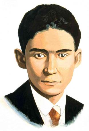 Franz Kafka, novelis Ceko, awal abad ke-20.