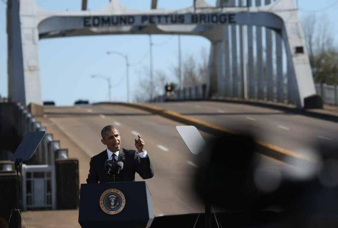 Presiden Barack Obama mengingat Minggu Berdarah di Selma.