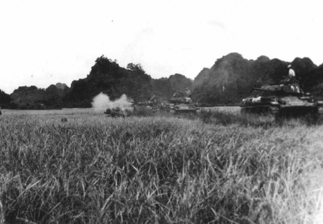 M24 Chaffees di Dien Bien Phu