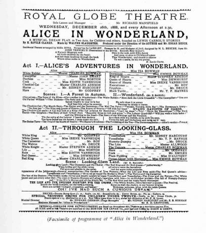 Alice in Wonderland - drama musikal