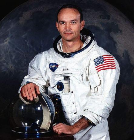 Michael Collins, astronot Gemini dan Apollo.