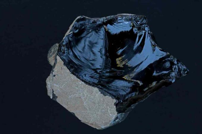 Obsidian dari Montgomery Pass, Nevada